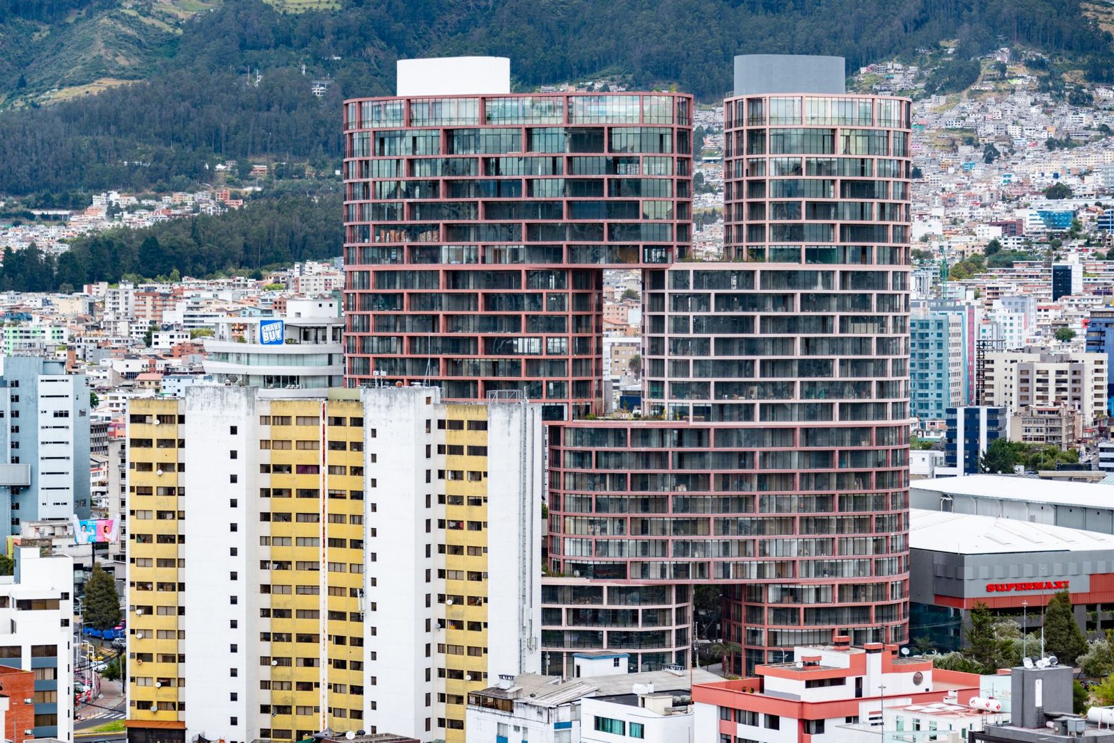 Modern residential building in Quito, Ecuador